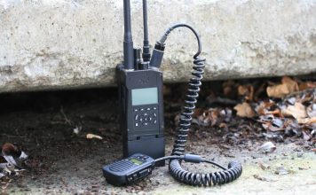 UHF handheld radio